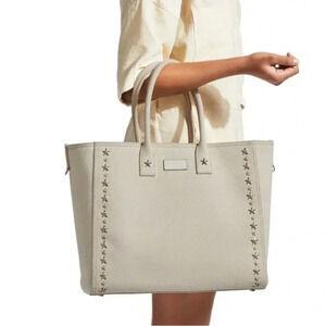 NEW - Jimmy Choo Canvas Tote Handbag